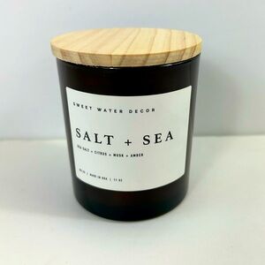 Sweet Water Decor Salt + Sea Soy Candle Made in the USA